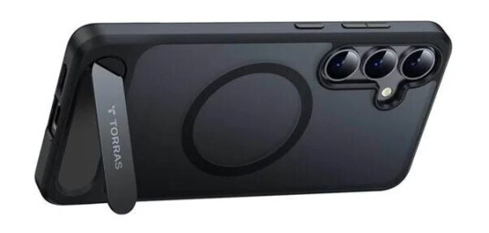 Torras Pstand Series phone case for Samsung S25+ black