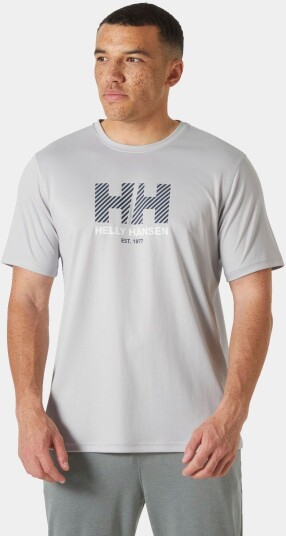 Helly Hansen HH Tech Graphic T-shirt 2.0 Herre Grå L