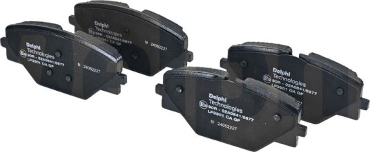 Bremseklosser sett DELPHI LP3901