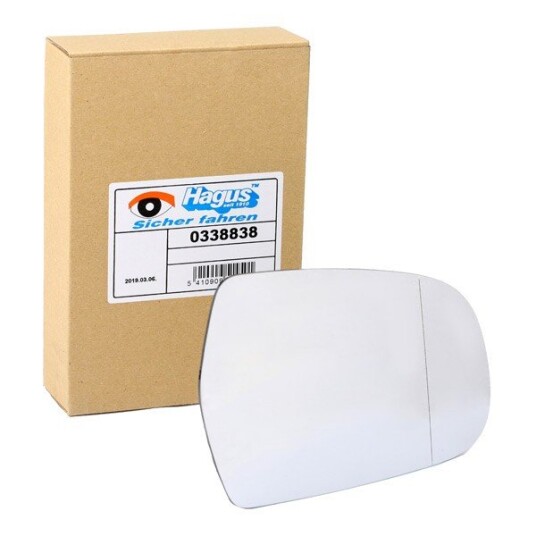 Speilglass VAN WEZEL 0338838 Speilglass VAN WEZEL 0338838