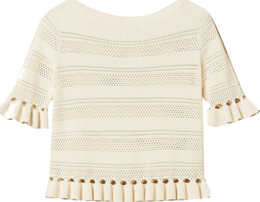 Twinset Dame Strikkevarer Beige L,