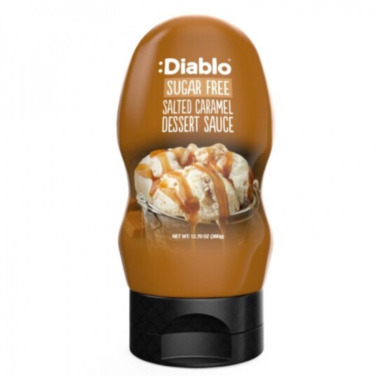 Diablo sukkerfri salt karamell dessertsaus 290 ml Diablo sukkerfri salt karamell dessertsaus 290 ml