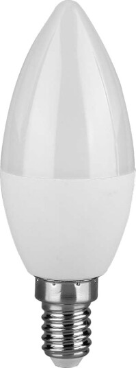 V Tac E14 6,5W LED kronepære   Cree LED Chip 6 års garanti C37   Kulør : Kald