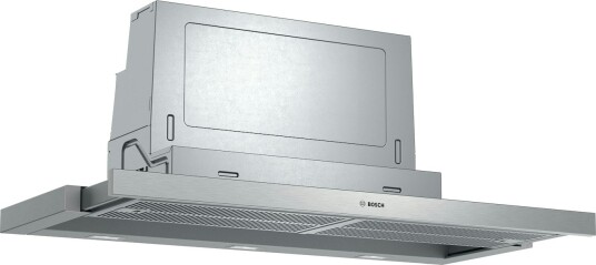 Bosch Serie 4 Uttrekkbar Kjøkkenventilator 90 cm i Rustfritt Stål med Digital Display