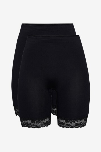 Ellos Collection Shaping shorts 2 pakning lett støtte Svart Ellos Collection Shaping shorts 2 pakning lett støtte Svart