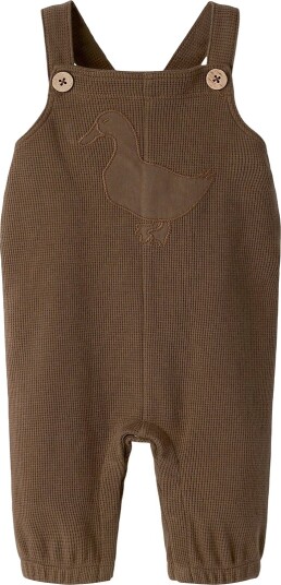 Lil"Atelier Nbmnaffel Loose Sweat Overall Lil Brown 74