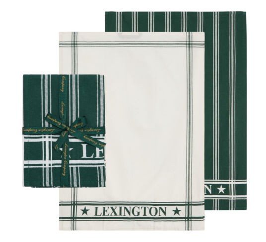Lexington Home Cotton Jacquard Kitchen Towel (Set Of 2) - Multi/patterned - 50X70