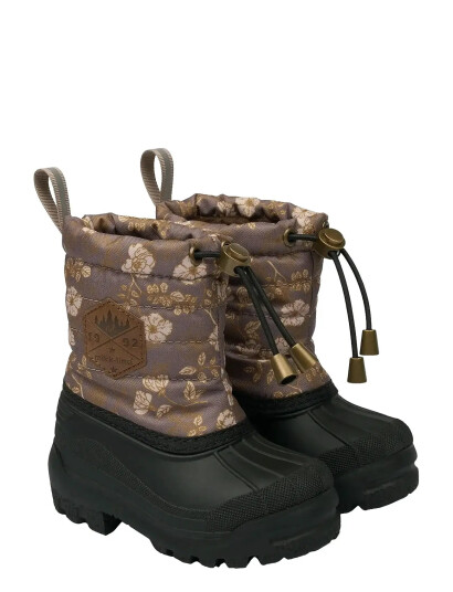 mikk-line Winter Boot Aop - Brown - 23