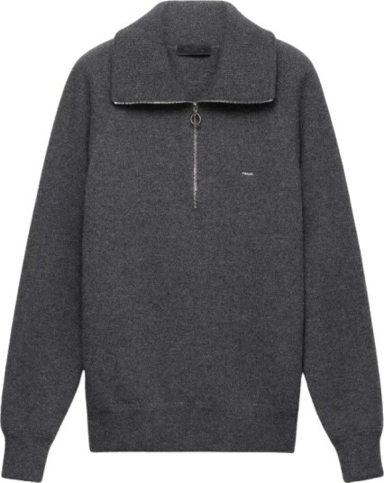 Prada Herre Gensere & Hettegensere Grå L,