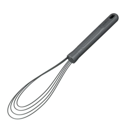 Zyliss Flatvisp m/silikon 30 cm grå