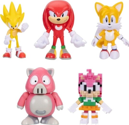 Sonic the Hedgehog  35th anniversary 4 inch articulated Figures Wave 25 assortment