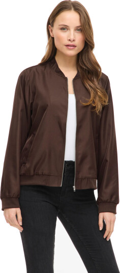 Vila Vipapaya L/S Bomber Jacket Noos Brown 40