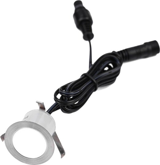 Ledlife 10 stk. nedgravningsspot med timer/sensor 0,5W rund rustfritt stål inkl. strømforsyning Kulør : Varm Ledlife 10 stk. nedgravningsspot med timer/sensor 0,5W rund rustfritt stål inkl. strømforsyning Kulør : Varm