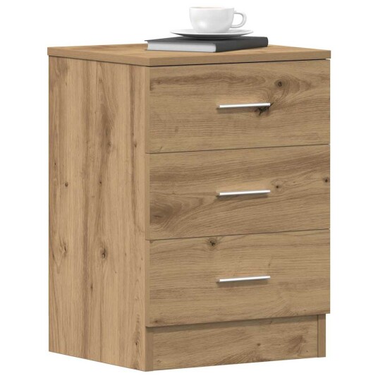  Nattbord 2 stk artisan eik 38x35x55 cm konstruert tre 8721158719331