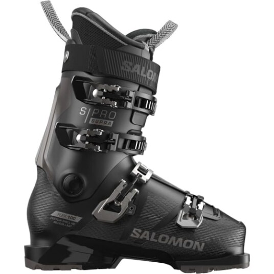 Salomon S/Pro Supra 100 Gw Alpin Skistøvel Black/Dark Grey Met./Black 27.5