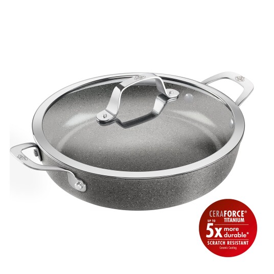 Ballarini Salina serveringspanne med lokk 28 cm, aluminium Ballarini Salina serveringspanne med lokk 28 cm, aluminium
