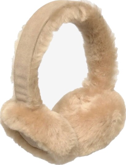 Rosemunde Rhsydney Shearling Ear Warmers - TAUPE - 0