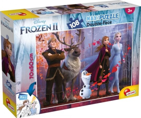 Lisciani Puzzle Maxi 108 Brikker Frozen Ii