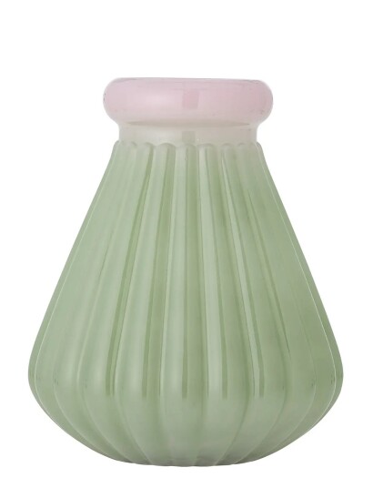 Bloomingville Judith Vase Green H24.5CM Bloomingville Judith Vase Green H24.5CM