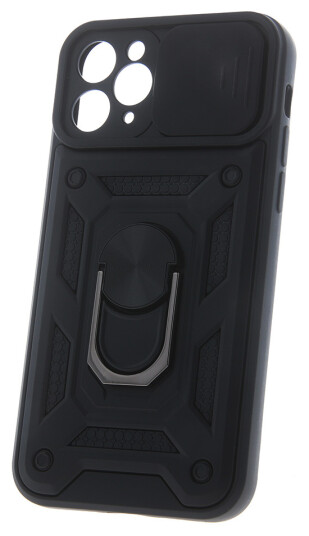 Defender Slide Cover til iPhone 16 Svart