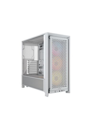 Corsair 4000D RS ARGB Mid-Tower Kabinett Hvit