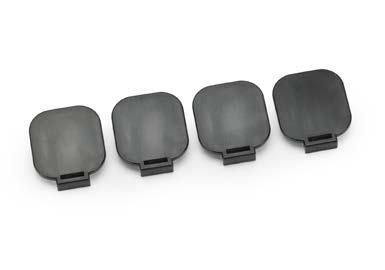 ZEBRA Spacers for ZQ320 media compartment to accept 3in. 76.2 wide paper or ZQ310 to accept 2in. 50.8mm wide paper 5 sets 2 per set