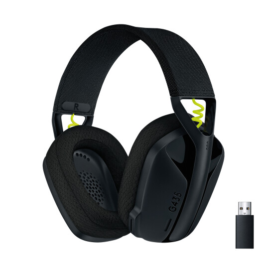Logitech G435 Lightspeed Headset Svart Logitech G435 Lightspeed Headset Svart