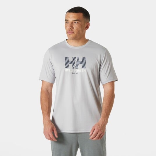 Helly Hansen HH Tech Graphic 2.0 T skjorte Herre Grå 2xl