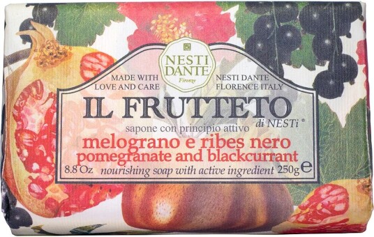 Nesti Dante IL Frutteto Pomegranate & Blackcurrant 250 g Håndsåpe