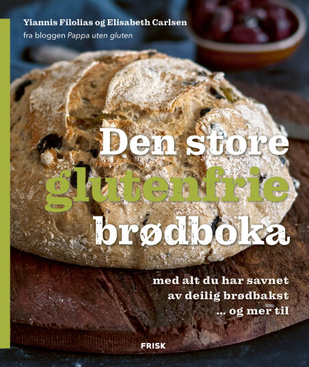 Den store glutenfrie brødboka av Yiannis Filolias og Elisabeth Carlsen - Næringsrike oppskrifter på deilige brød Den store glutenfrie brødboka av Yiannis Filolias og Elisabeth Carlsen - Næringsrike oppskrifter på deilige brød