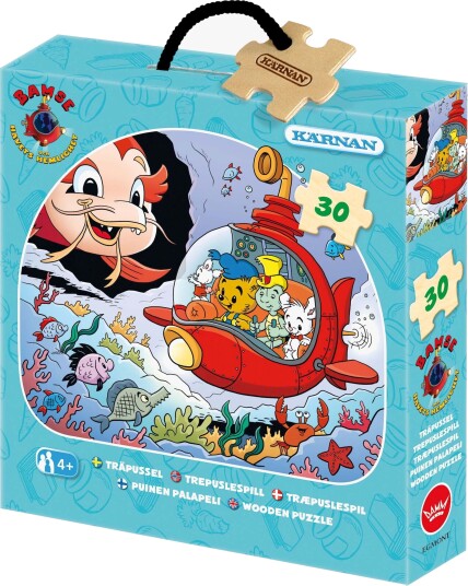Kärnan Trepuslespill Bamse og Havets Hemmelighet 30 Brikker Kärnan Trepuslespill Bamse og Havets Hemmelighet 30 Brikker