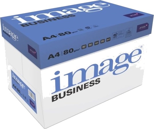 Image Business Hvid 4 Huller Din Kopipapir Træfri Ecf 80G/M2 210Mm X 297Mm A4 Smal Bane Pak 5 Stk. Image Business Hvid 4 Huller Din Kopipapir Træfri Ecf 80G/M2 210Mm X 297Mm A4 Smal Bane Pak 5 Stk.