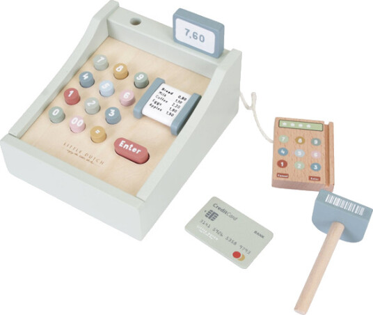 Little Dutch Cash Register with scanner LD7082