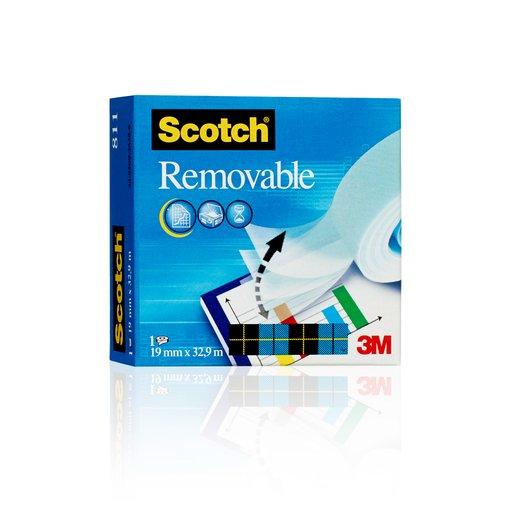3M SCOTCH Magic Teip 811 Avtagbar 19mmx33m