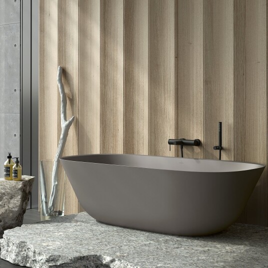 Villeroy & Boch Theano Frittstående Badekar 170x75cm Grey Villeroy & Boch Theano Frittstående Badekar 170x75cm Grey