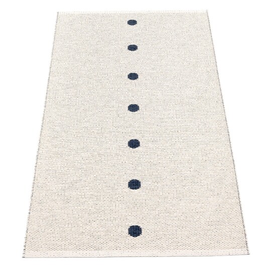 Pappelina Peg matte 70x140 cm dark blue / vanilla