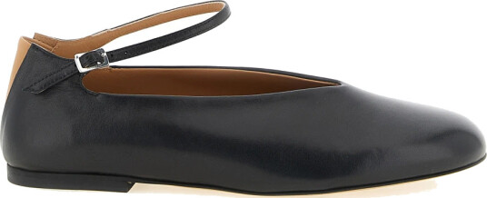 Jil Sander Dame Sko Svart 38 EU,