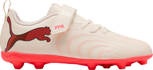 Puma Fotballsko Future 9 Play FG/AG RB Jr Sukkersmandel Puma 30 Fotballsko Beige Hvit Rød Puma Fotballsko Future 9 Play FG/AG RB Jr Sukkersmandel Puma 30 Fotballsko Beige Hvit Rød