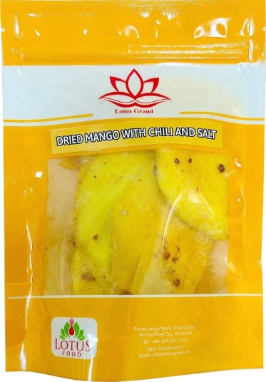 Lotus Grand Tørket Mango med Chilli og Salt 200 gram (Vietnam) Vietnam 108822
