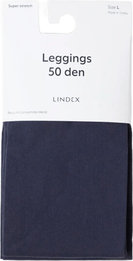 Lindex Leggings 50 Denier Navy L Lindex Leggings 50 Denier Navy L