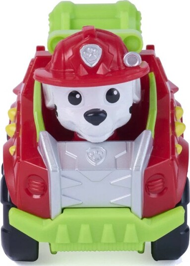 Paw Patrol Dinofilmen Kjøretøy Pup Squad Racers 10 Cm Marshall