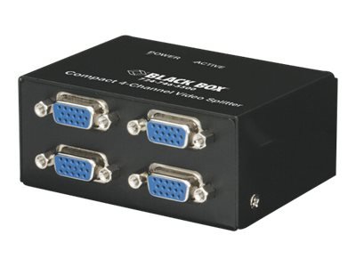 Black Box Compact Vga Video Splitter - Videosplitter - 4 X Vga - Stasjonær