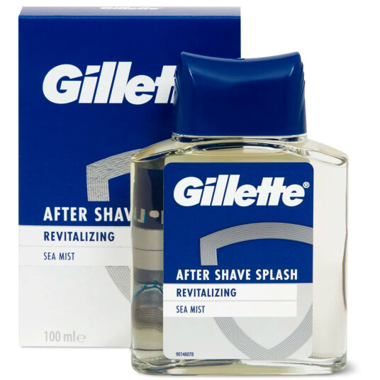 Gillette Aftershave Revitalizing Sea Mist 100 ml. Gillette Aftershave Revitalizing Sea Mist 100 ml.