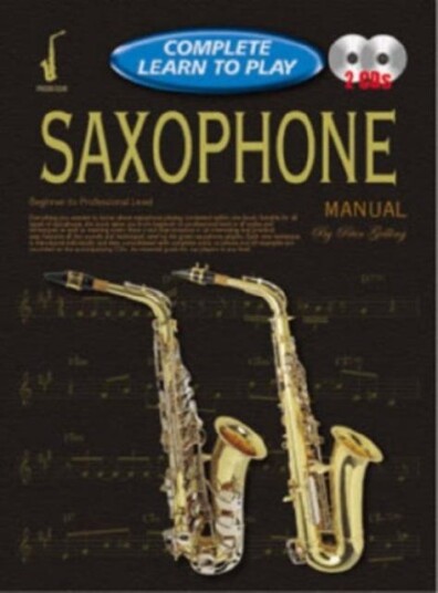 Progressive Complete Learn To Play Saxophone Manual with Poster
