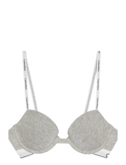 Calvin Klein Lightly Lined Demi Grey B x 75 Calvin Klein Lightly Lined Demi Grey B x 75