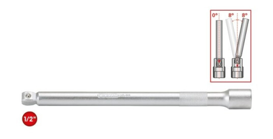 Ks Tools 911.1837, Enkel Enhet, Forlengelsesstang, Kromvanadiumstål, 1,2 Kg, 1 Stykker