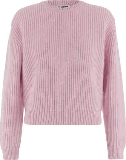 Jil Sander Dame Strikkevarer Rosa M,