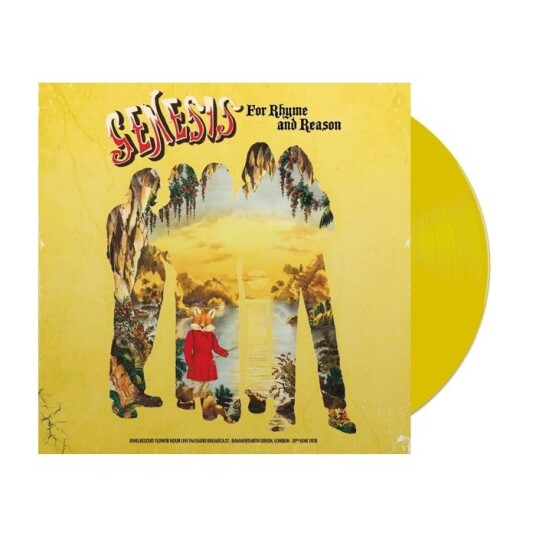 Genesis For Rhyme And Reason: King Biscuit Flower Hour Live Hammersmith Odeon, London 10th June 1976 LP/Vinyl Genesis For Rhyme And Reason: King Biscuit Flower Hour Live Hammersmith Odeon, London 10th June 1976 LP/Vinyl