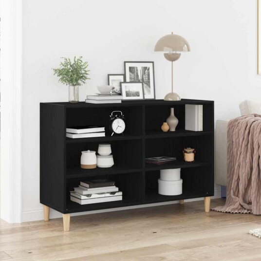 Sideboard i Svart Eik 103,5x35x70 cm Laget av Tre Sideboard i Svart Eik 103,5x35x70 cm Laget av Tre