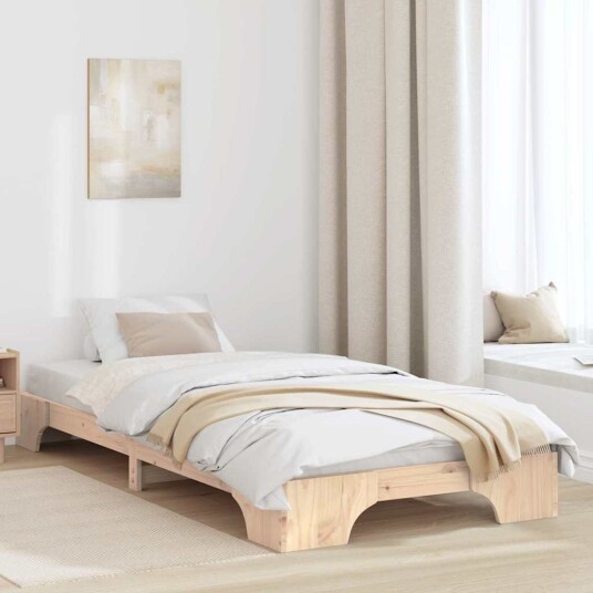 Sengestamme Naturlig Furutre 100 x 200 cm Slitesterk